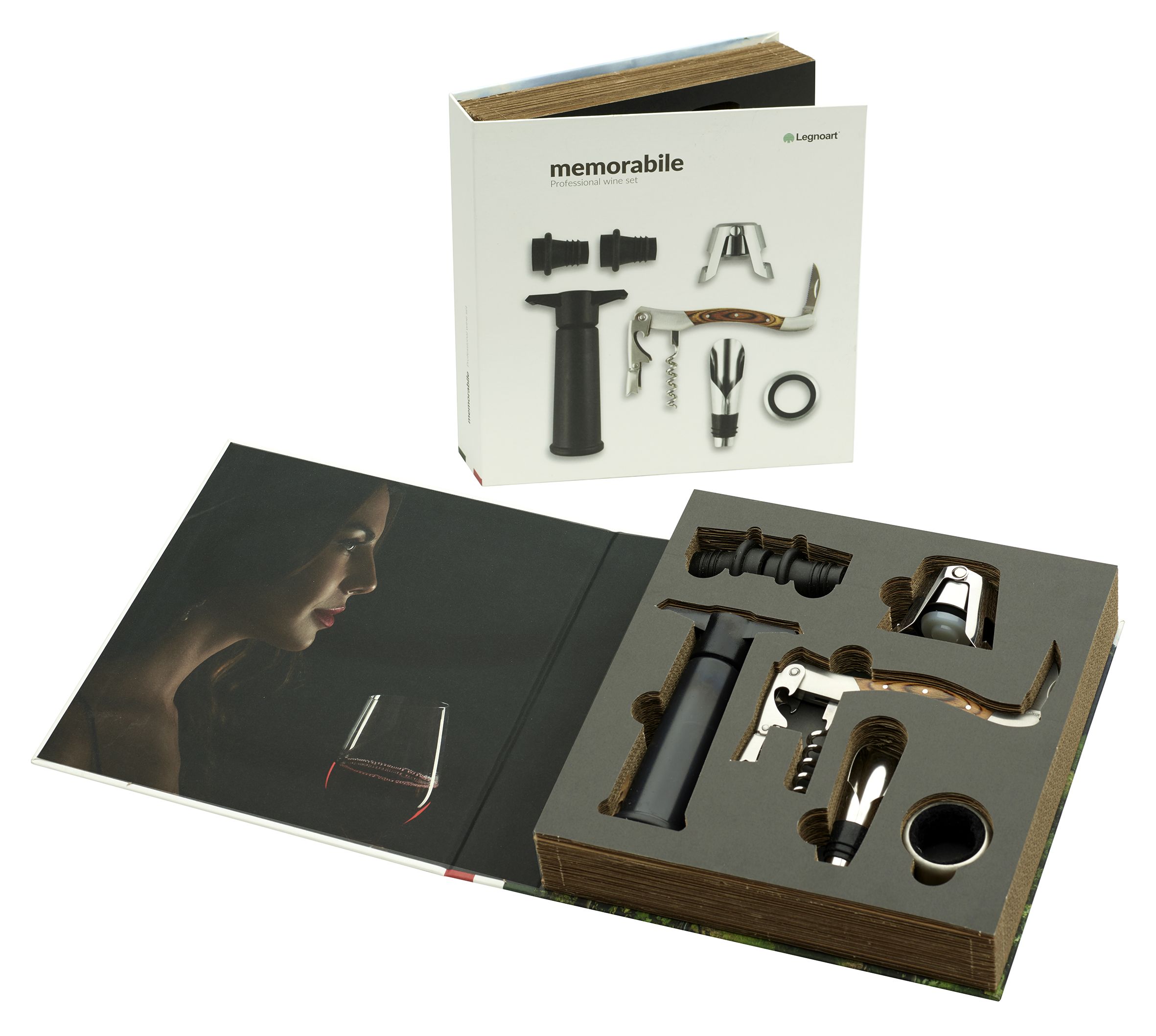 Legnoart MEMORABILE GS7 Vinsæt 7 dele i lækker gaveæske Legnoart MEMORABILE GS7 Vinsæt 7 dele i lækker gaveæske